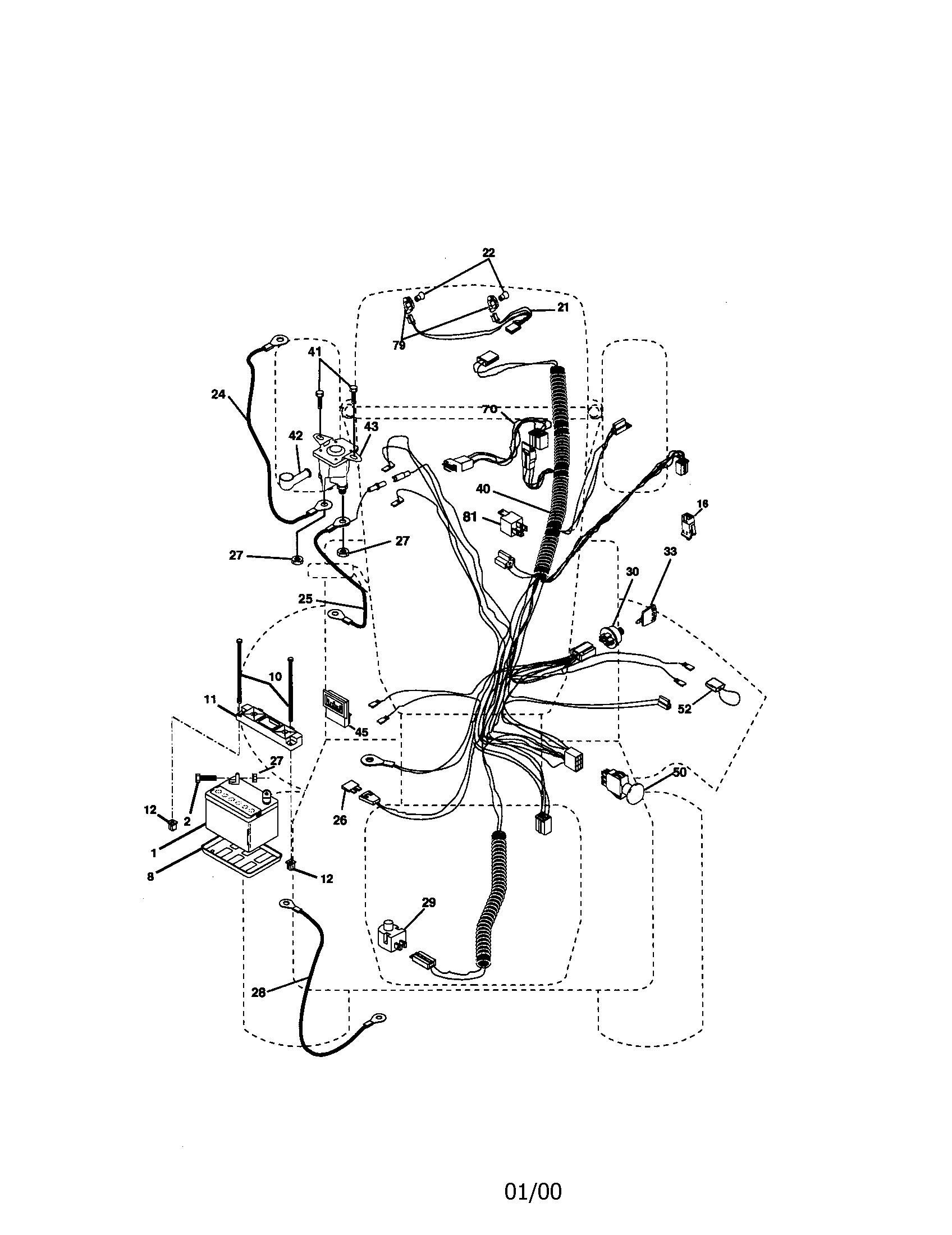 Craftsman 917273051 electrical diagram