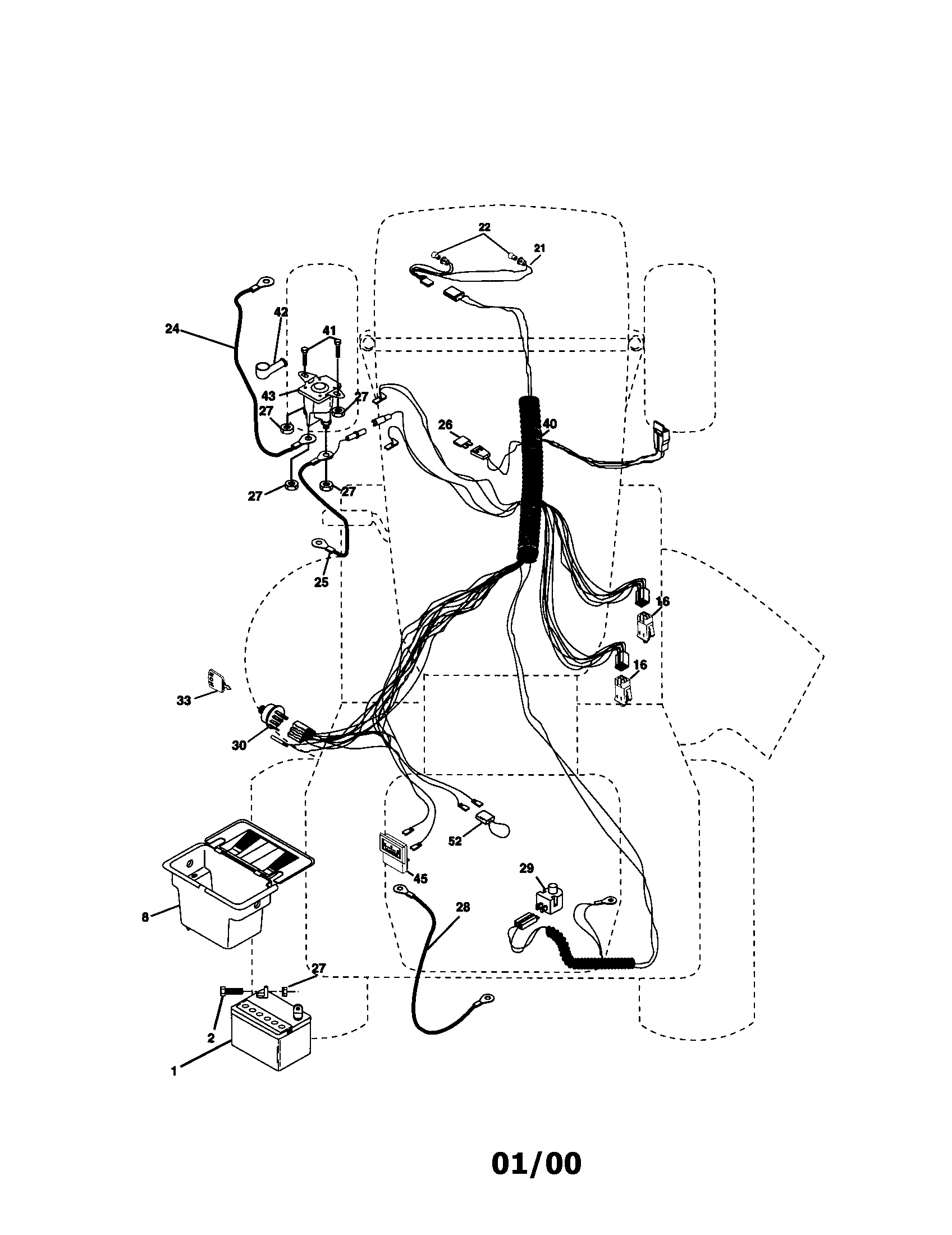 Craftsman 917270654 electrical diagram