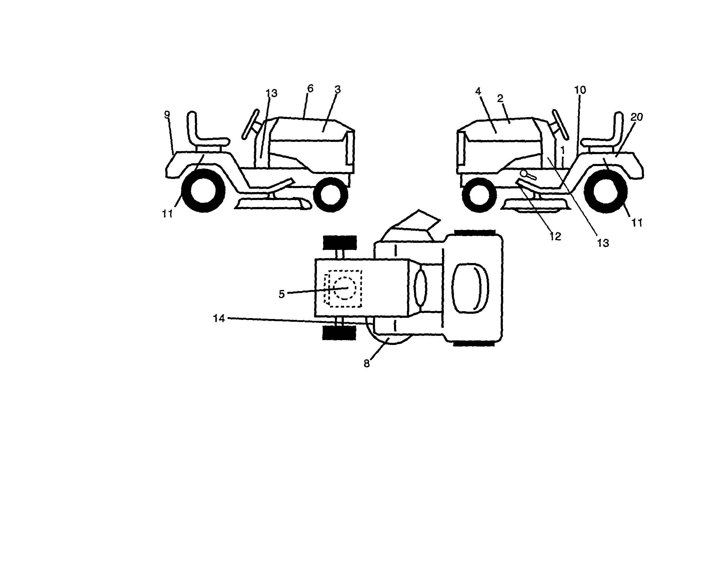 Craftsman 917270654 decals diagram