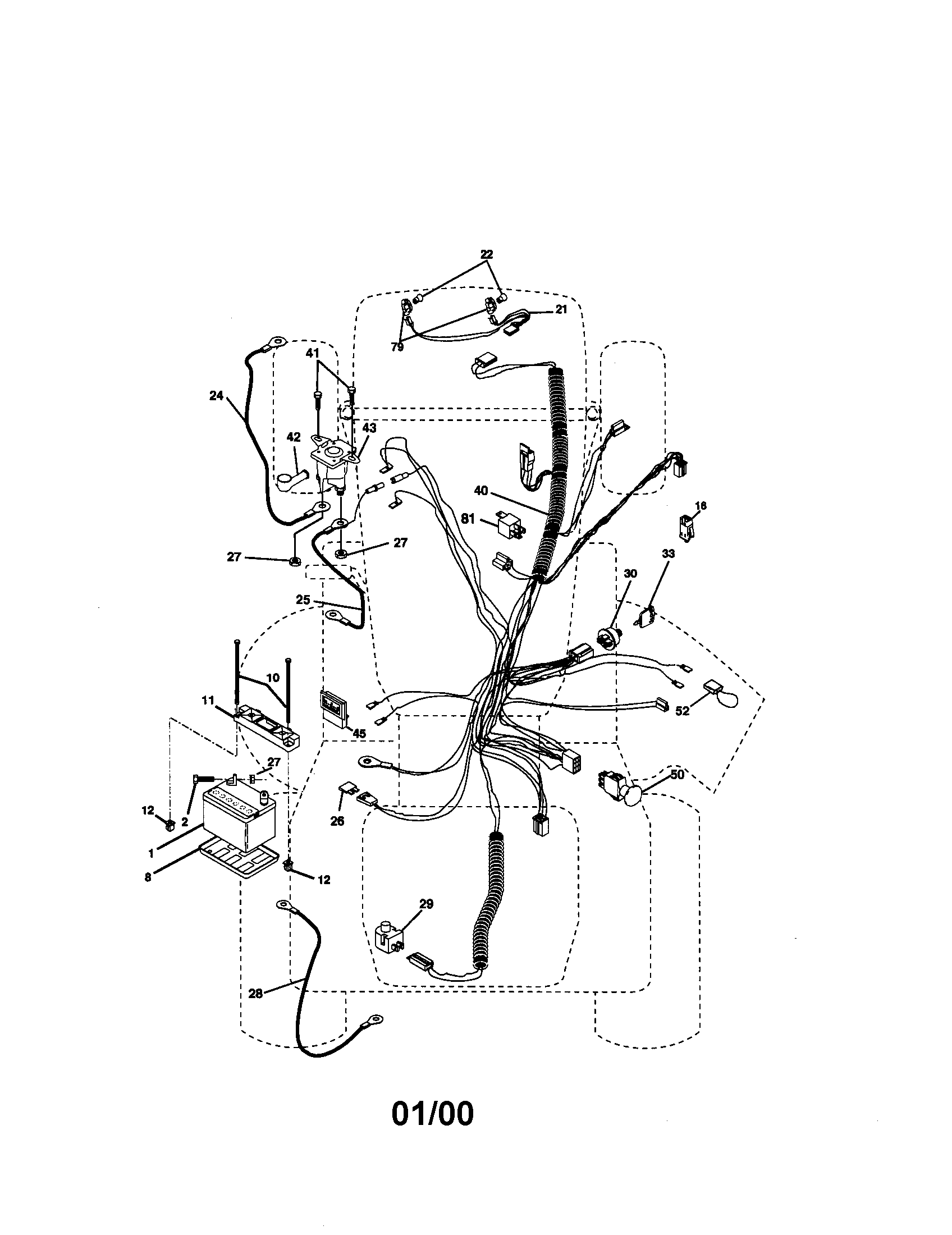 Craftsman 917272950 electrical diagram