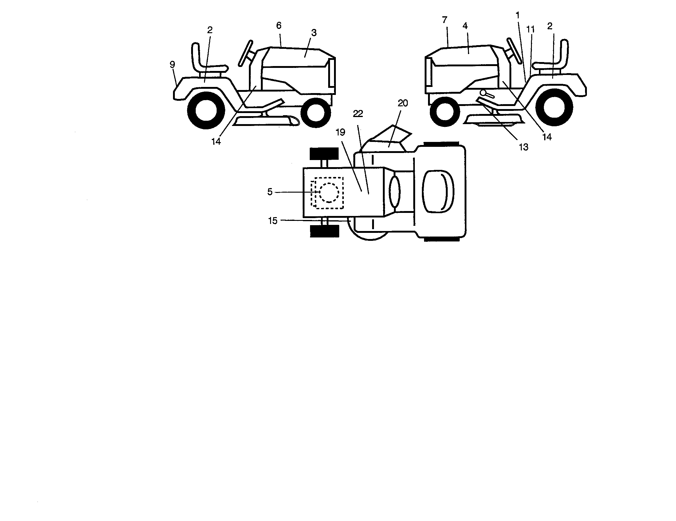 Craftsman 917270922 decals diagram