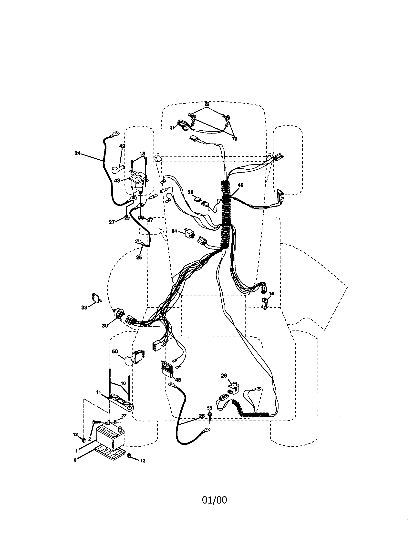 Craftsman 917272200 electrical diagram