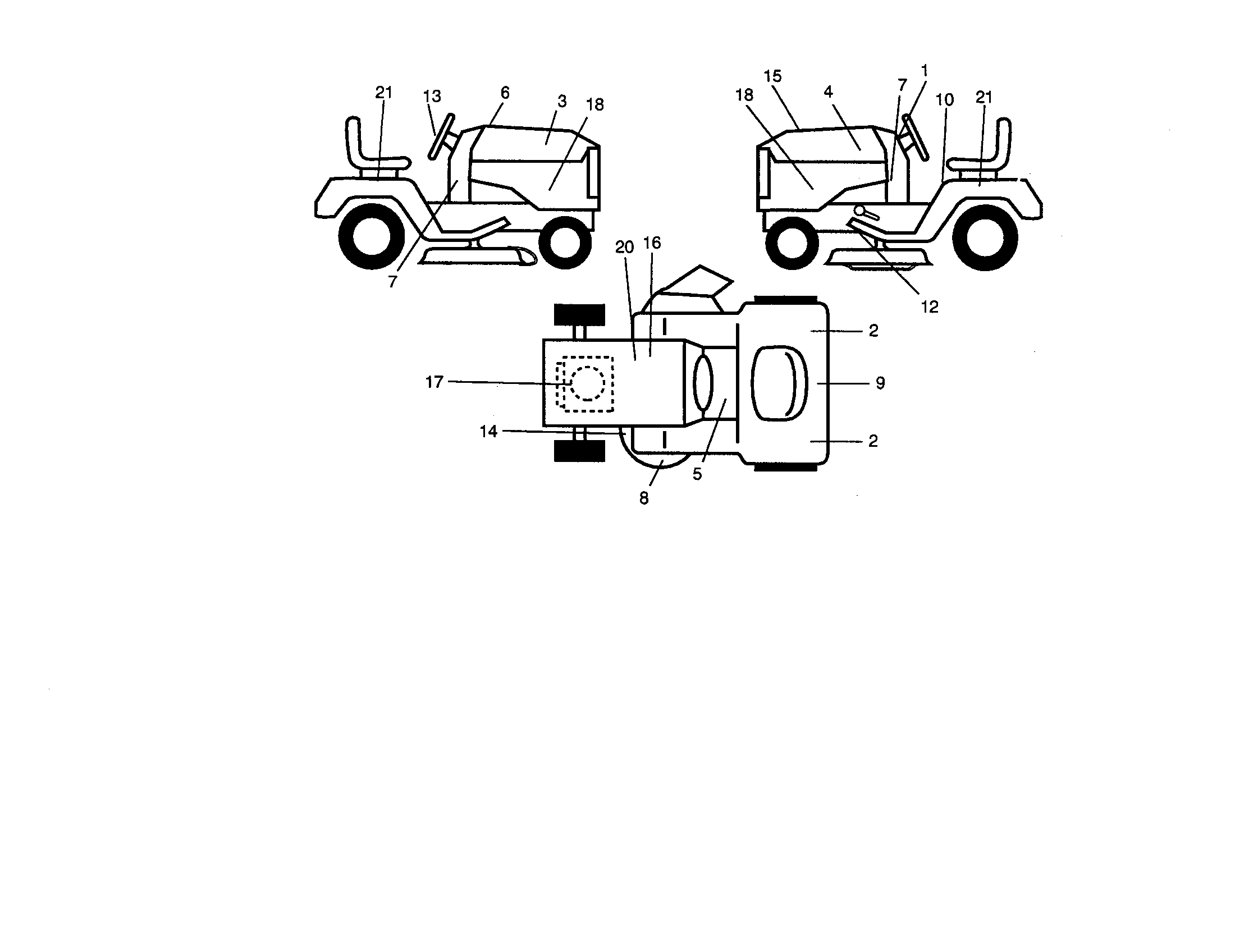 Craftsman 917272200 decals diagram