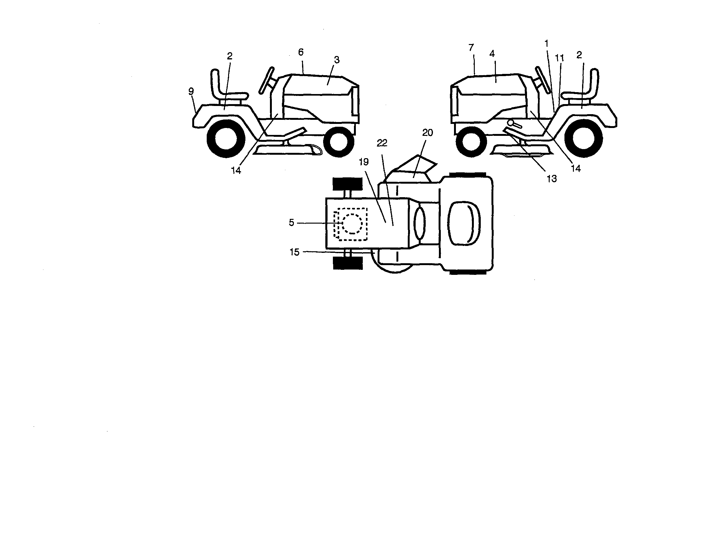 Craftsman 917270963 decals diagram