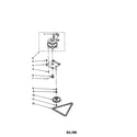 KitchenAid KUCC151GSS0 motor and drive diagram