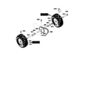 Murray 624604X35 wheels diagram