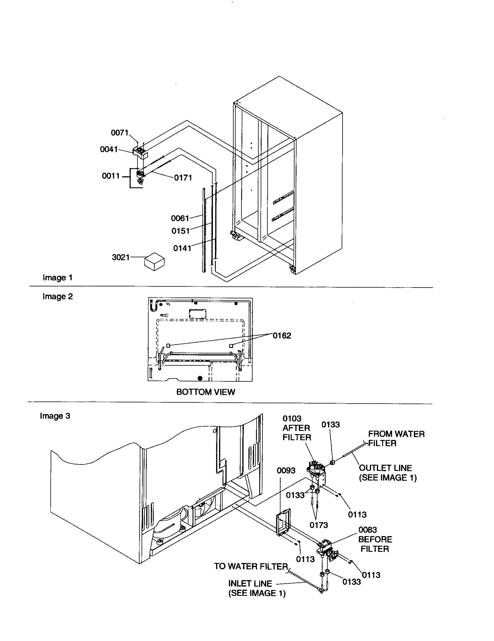Kenmore 59650699000 water filter assembly diagram