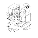 Whirlpool DU805DWGQ2 tub assembly diagram