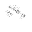 Whirlpool DU805DWGQ2 pump and motor diagram