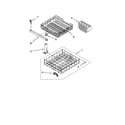 Whirlpool DU805DWGQ2 dishrack diagram