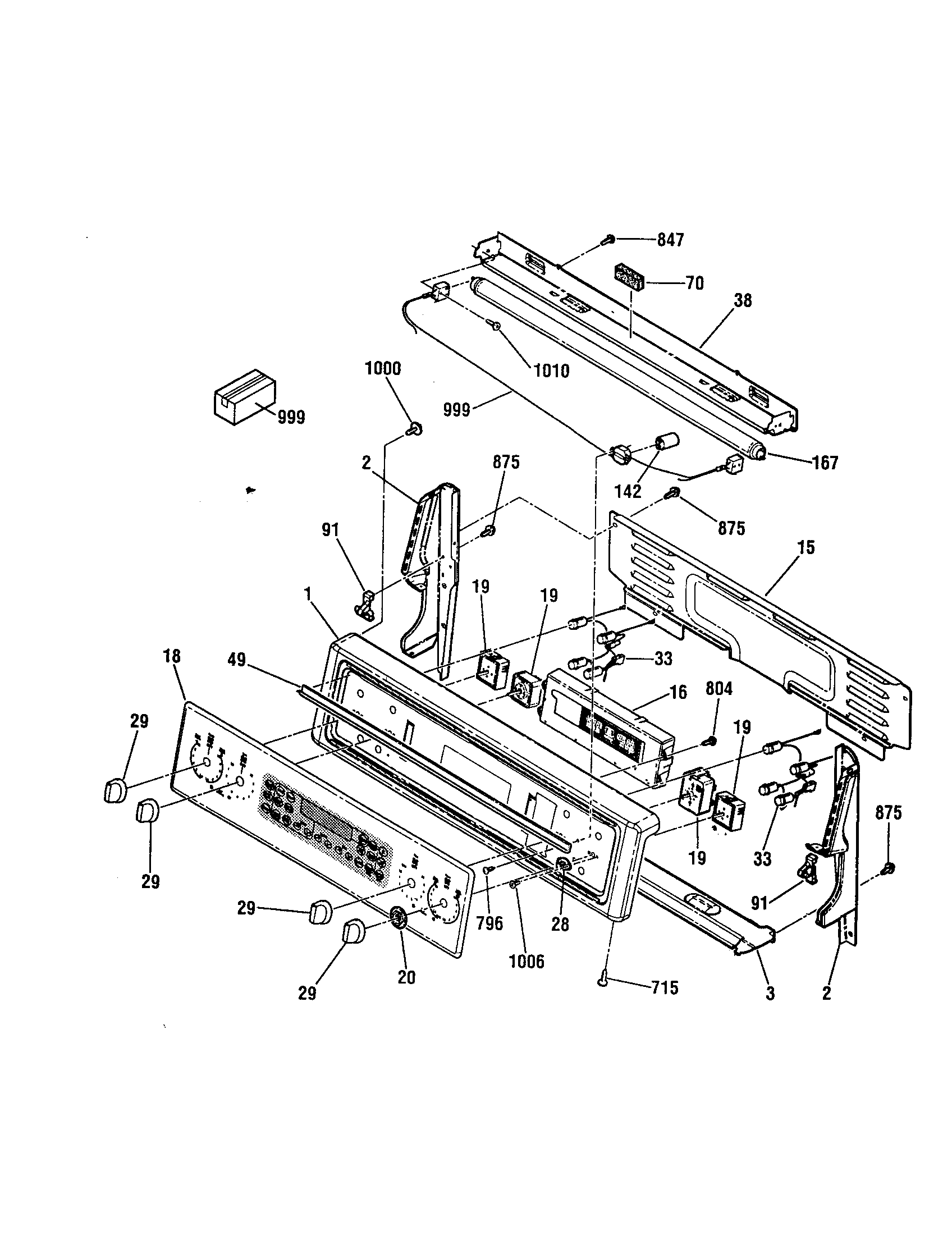 Kenmore Elite 91199003991 backsplash diagram