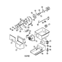 Maytag 12001685 crusher bin and enclosure (115v) diagram