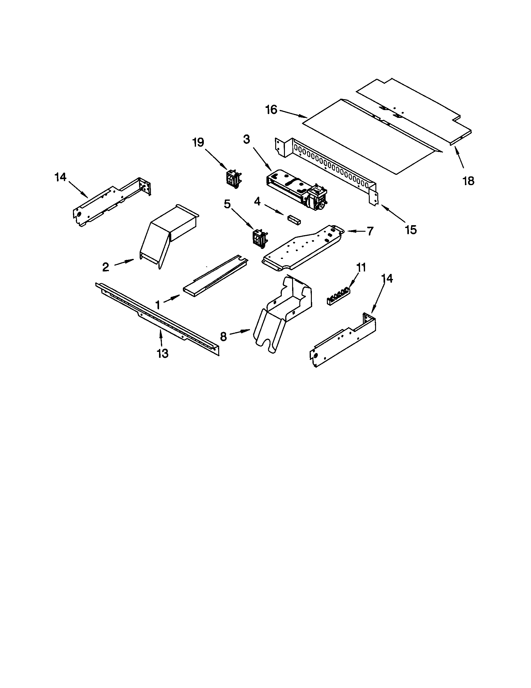 KitchenAid KEBS107DSS9 top venting diagram