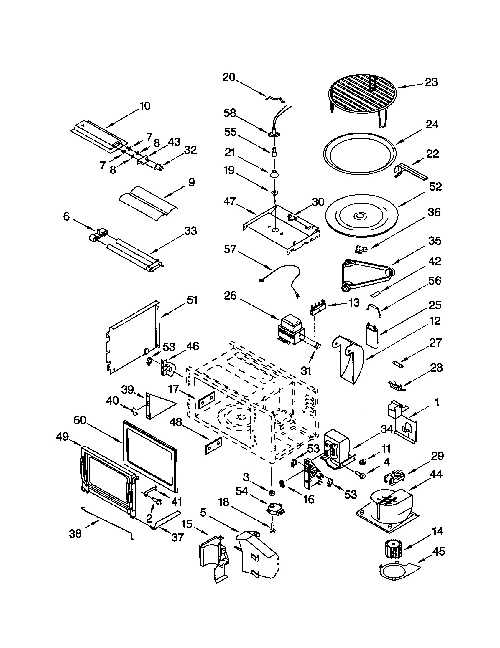 KitchenAid KEMS377GBS1 cabinet and stirrer diagram