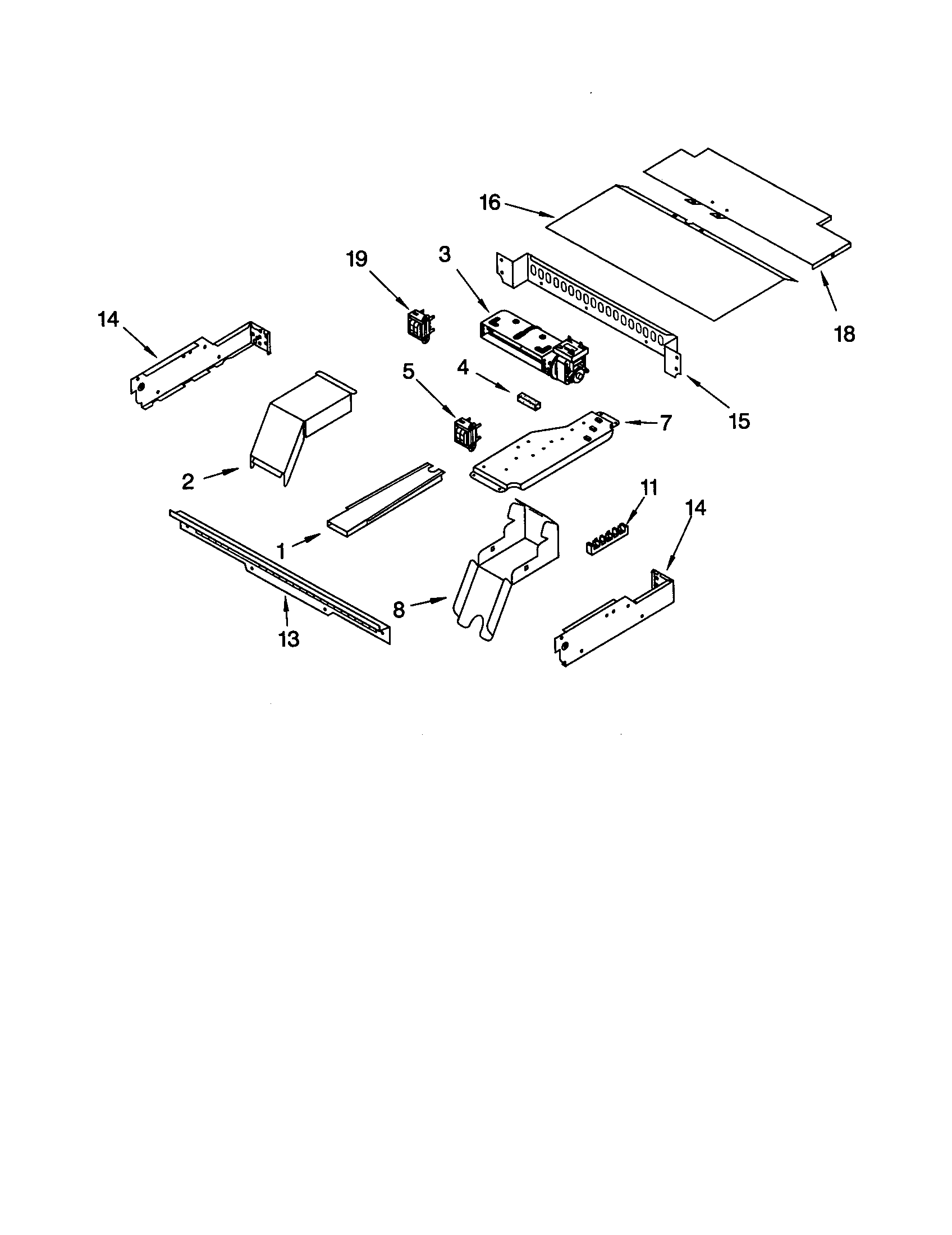 KitchenAid KEBS107DSS8 top venting diagram