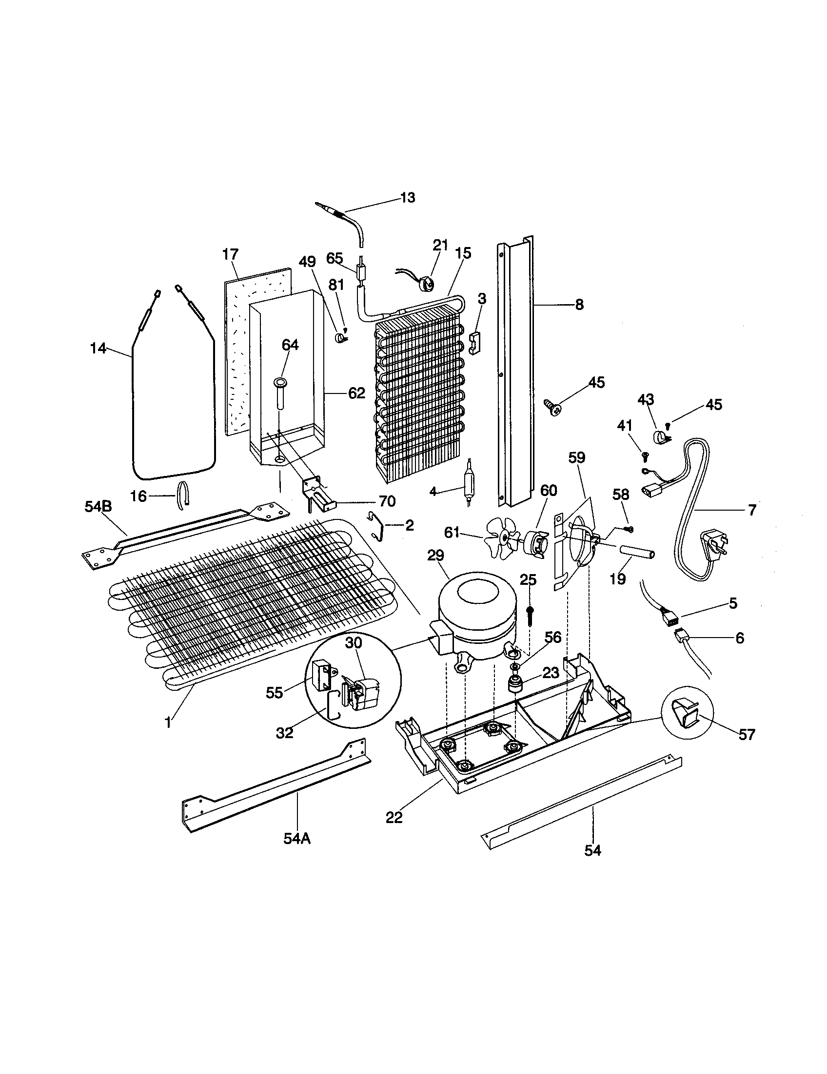Kenmore 25348022894 system diagram