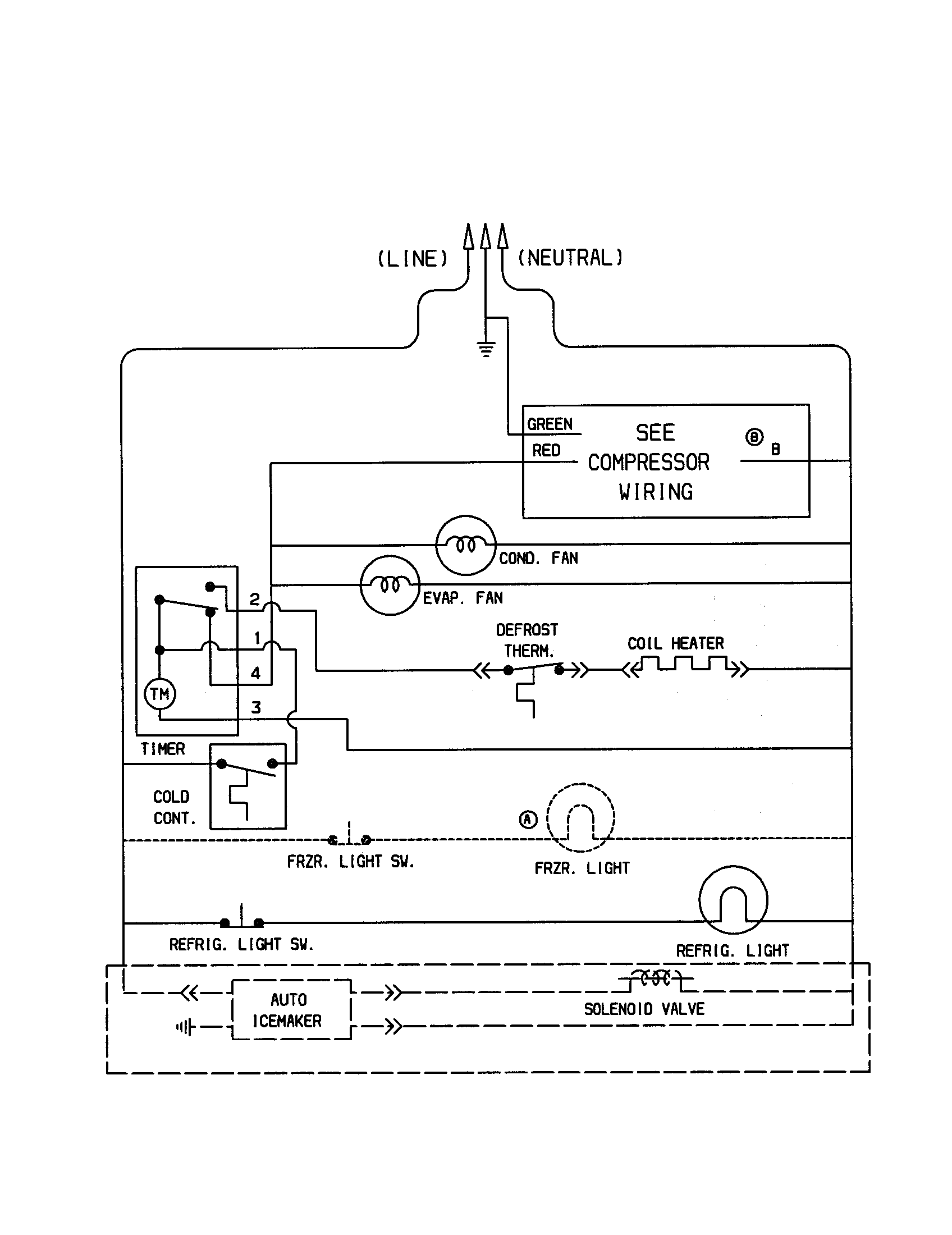 Kenmore 25348022894 wiring schematic diagram