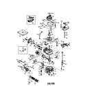 Craftsman 143016000 4-cycle engine diagram