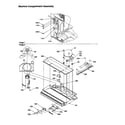 Amana BG21VW-P1325001WW machine compartment assembly diagram