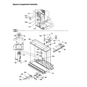 Amana BX21VW-P1325002WW machine compartment assembly diagram
