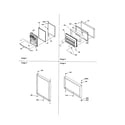 Amana DRT2102AC-PDRT2102AC0 door assembly diagram