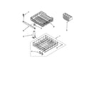 Whirlpool DU810DWGU2 dishrack diagram