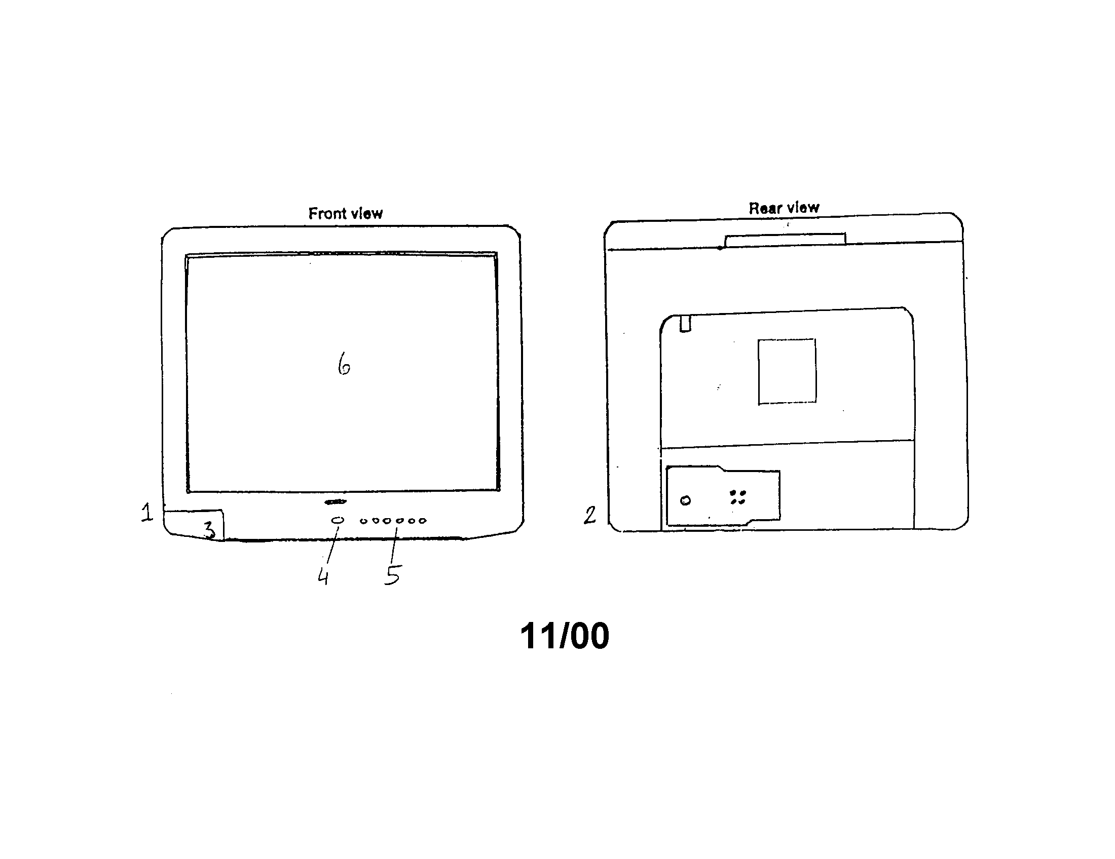 RCA S13801CLF11 direct view tv diagram