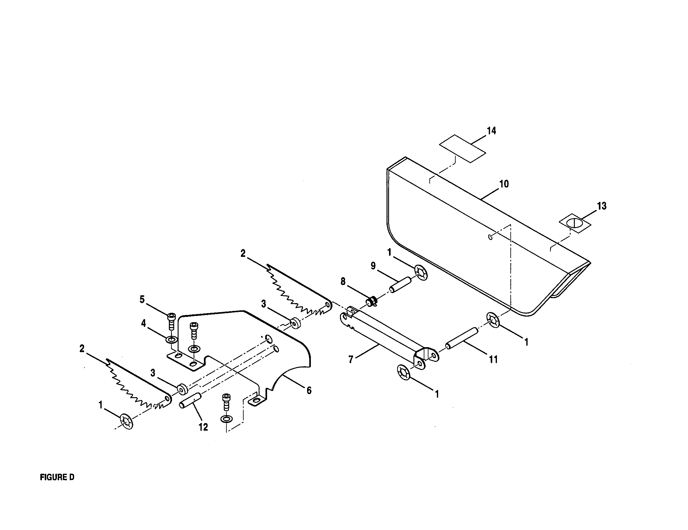 Craftsman 315228490 blade guard diagram