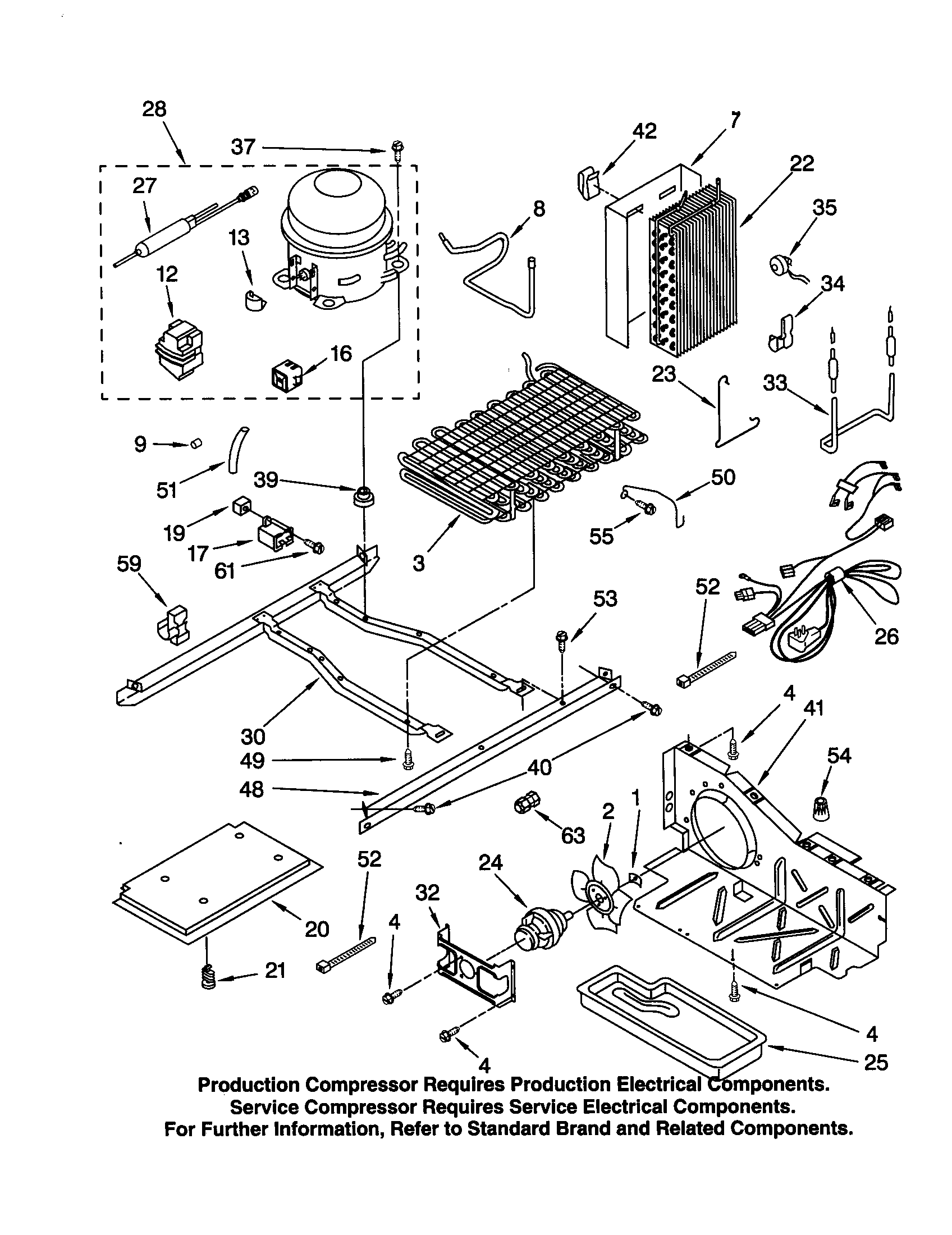 Whirlpool GD25DIXHB02 unit diagram