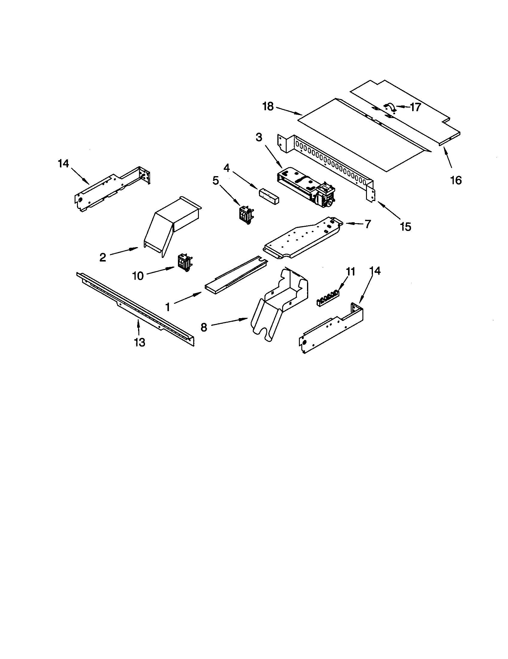 KitchenAid KEBS147DWH9 top venting diagram