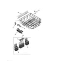 Kenmore Elite 66515914001 lower rack diagram