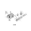 Kohler CV461-26504 crankcase diagram