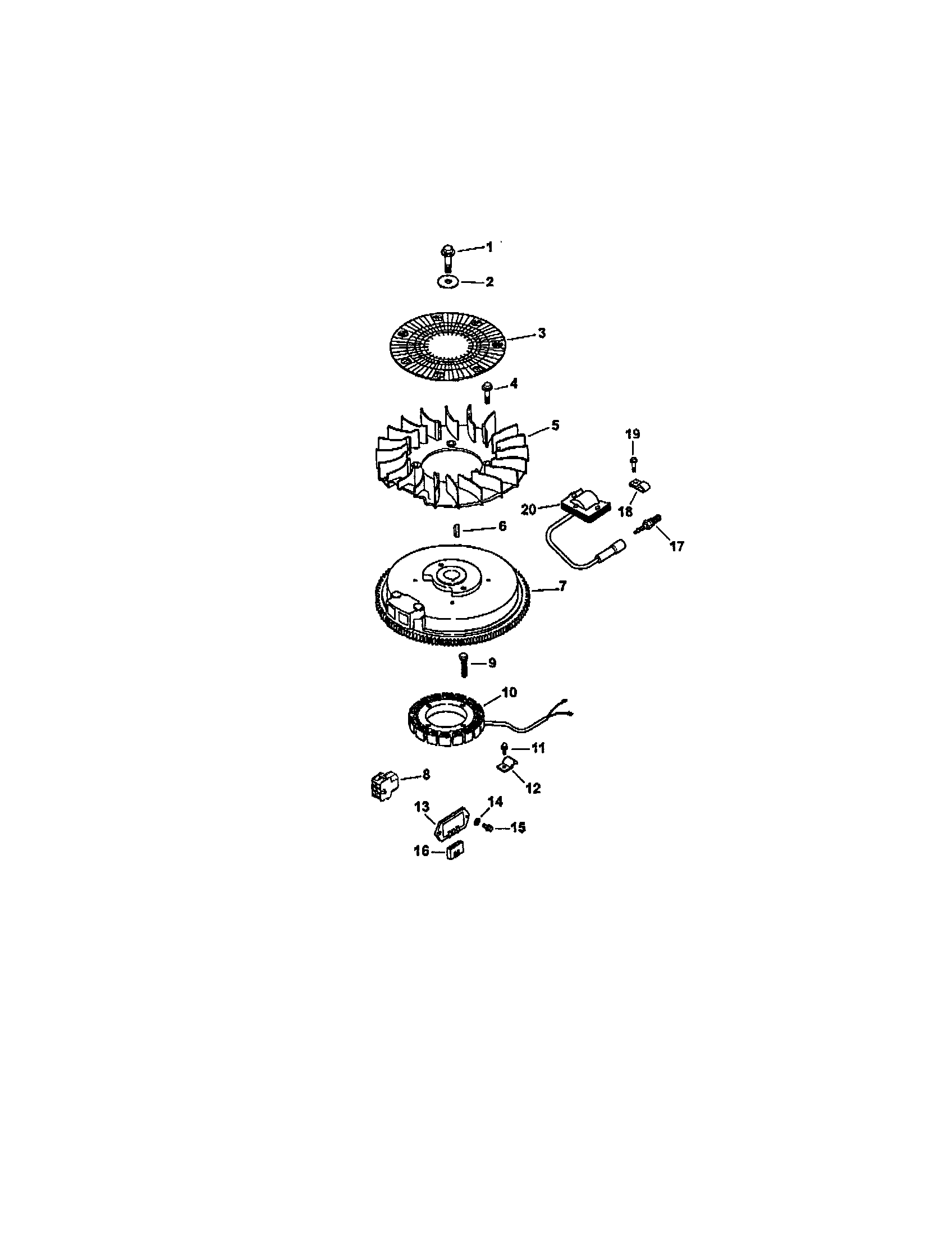 Craftsman 917272061 ignition/electrical diagram