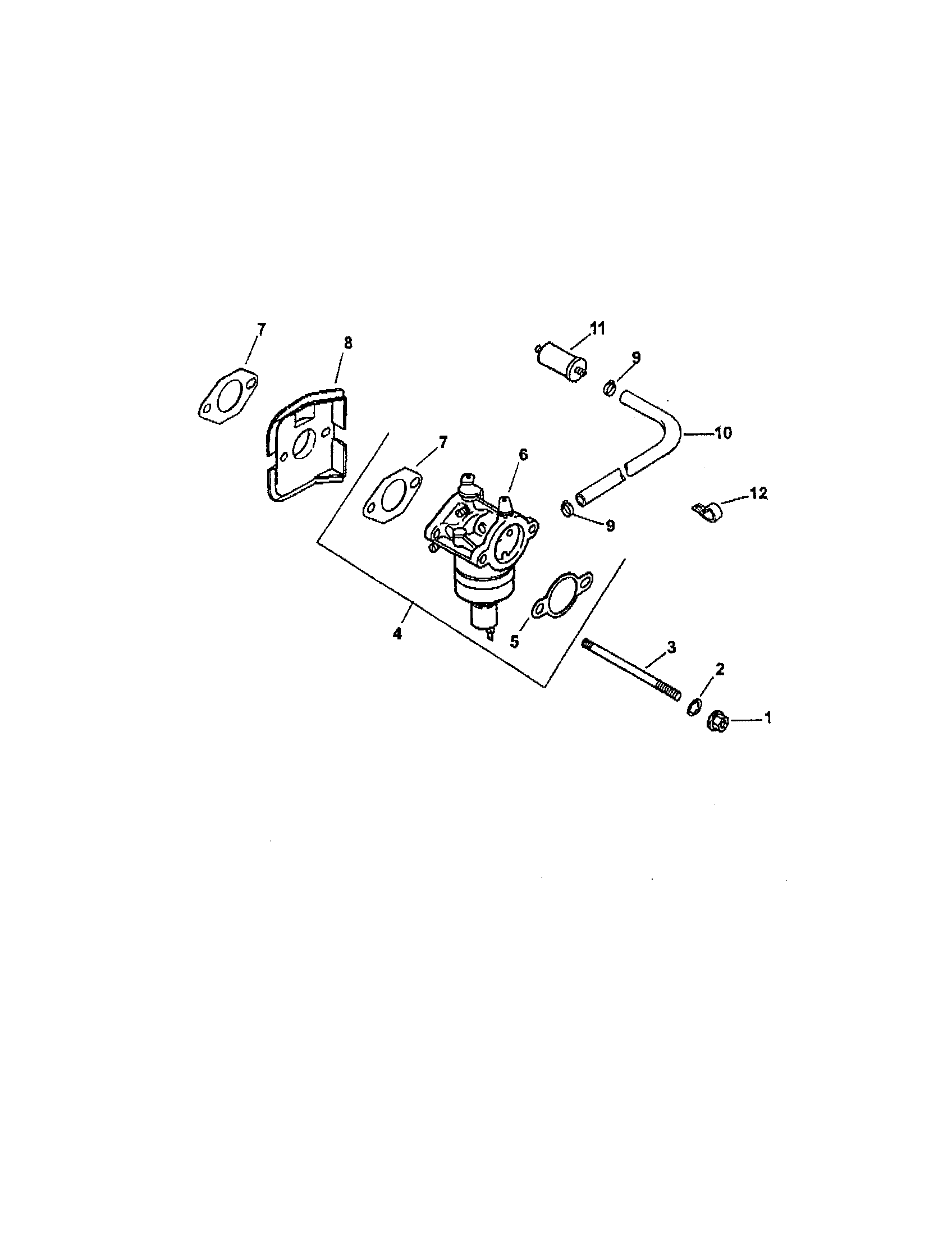 Craftsman 917272061 fuel system diagram