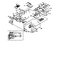 Homelite UT-20536 engine housing diagram
