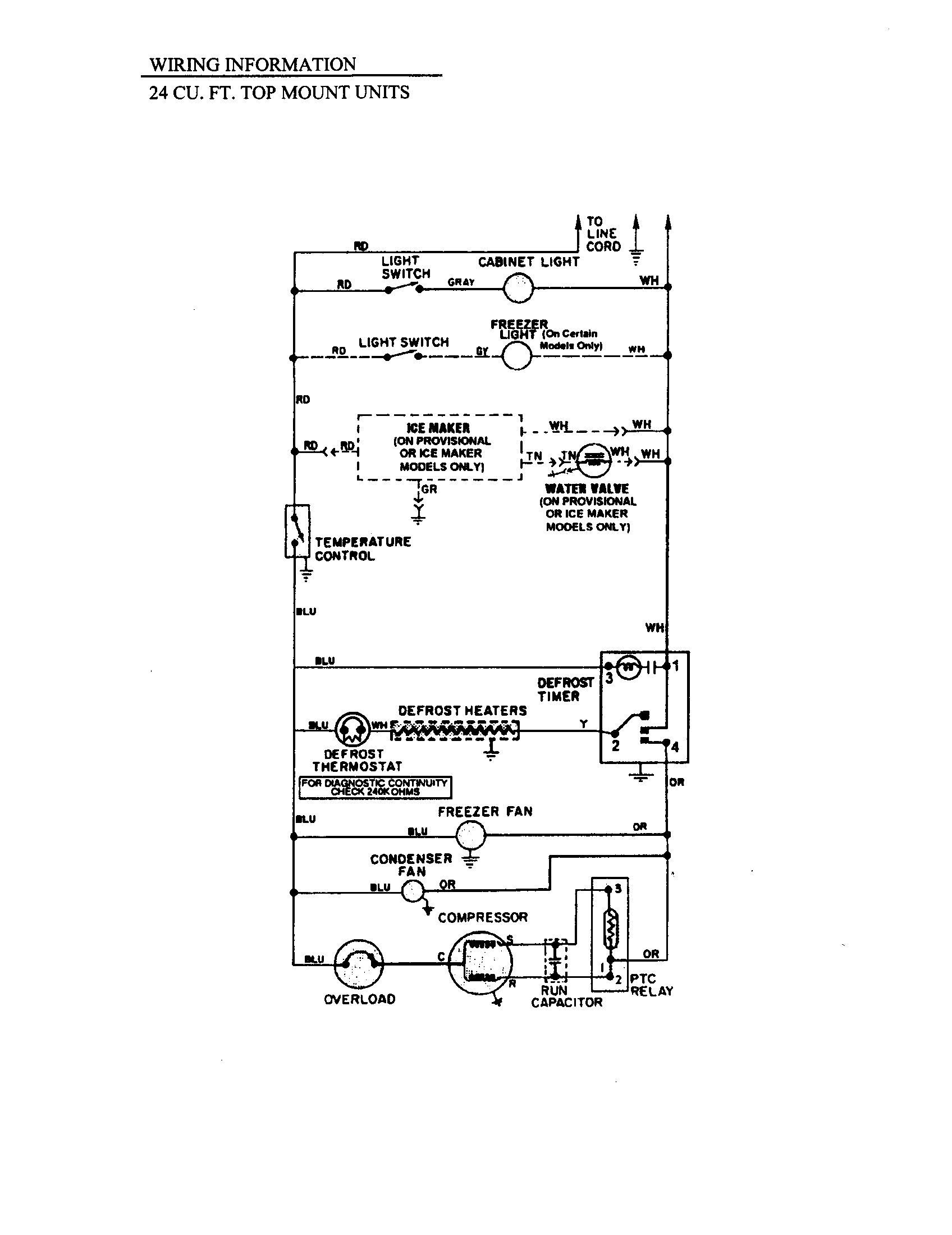 Maytag MTF2455ERQ wiring information diagram
