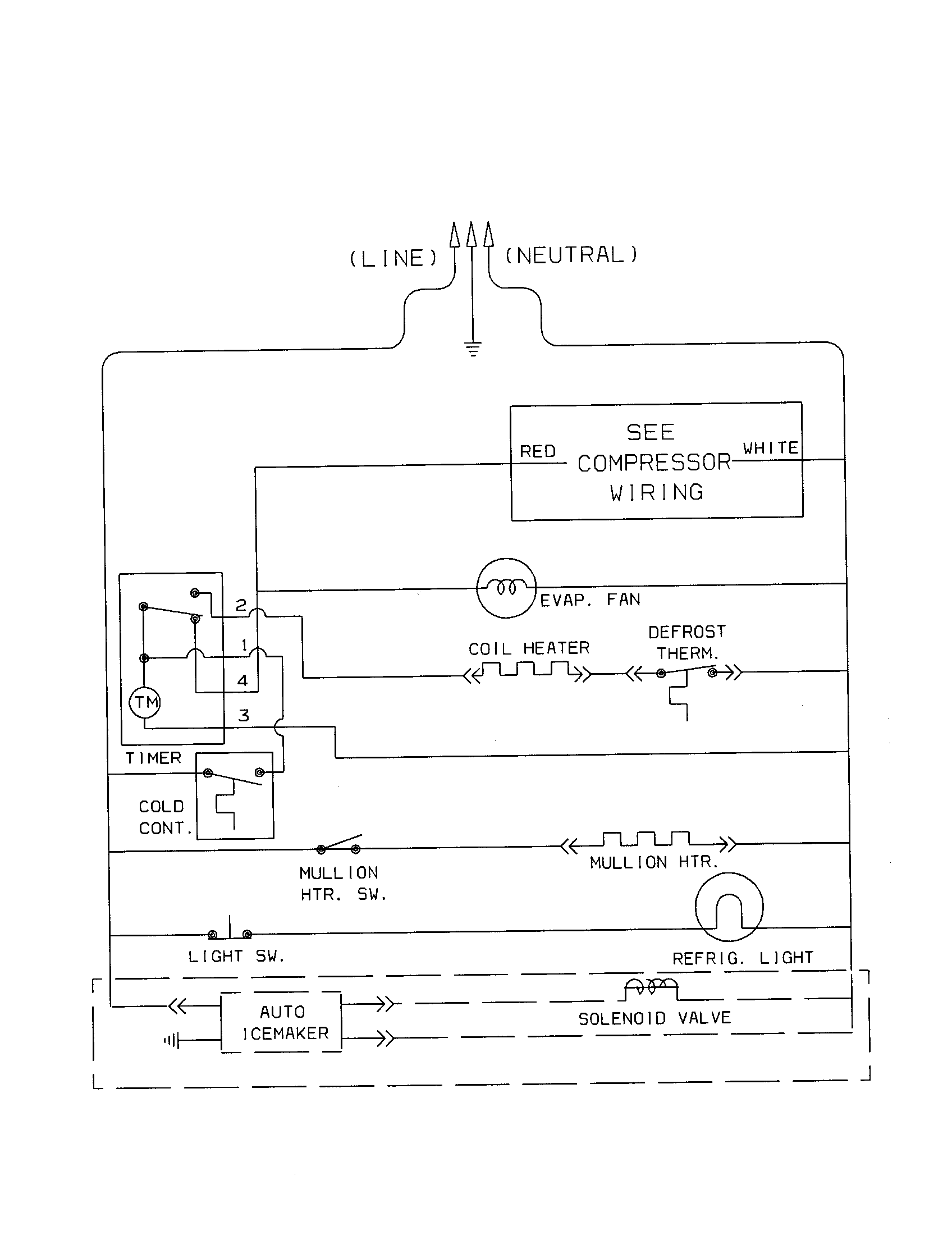 Kenmore 25338657994 wiring schematic diagram