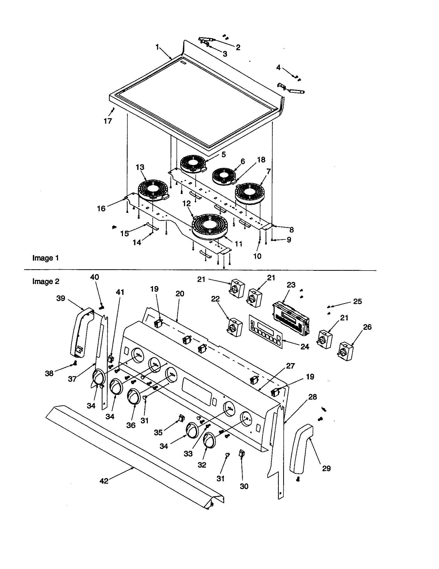 Amana ARTC7522CC-P1143817NCC maintop and backguard diagram