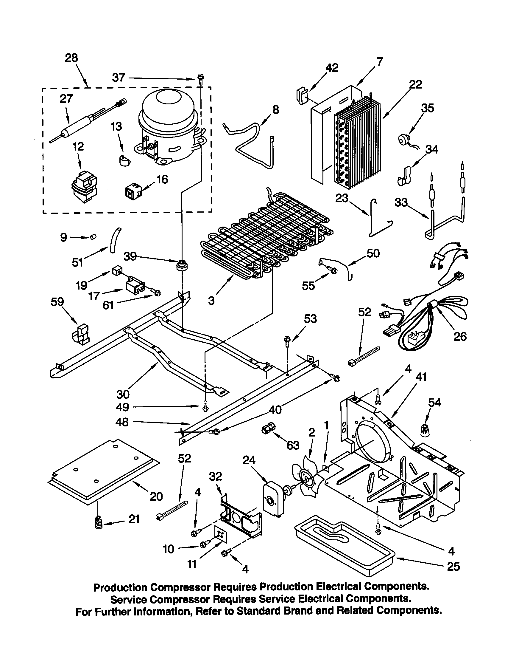 Kenmore 10651559100 unit diagram