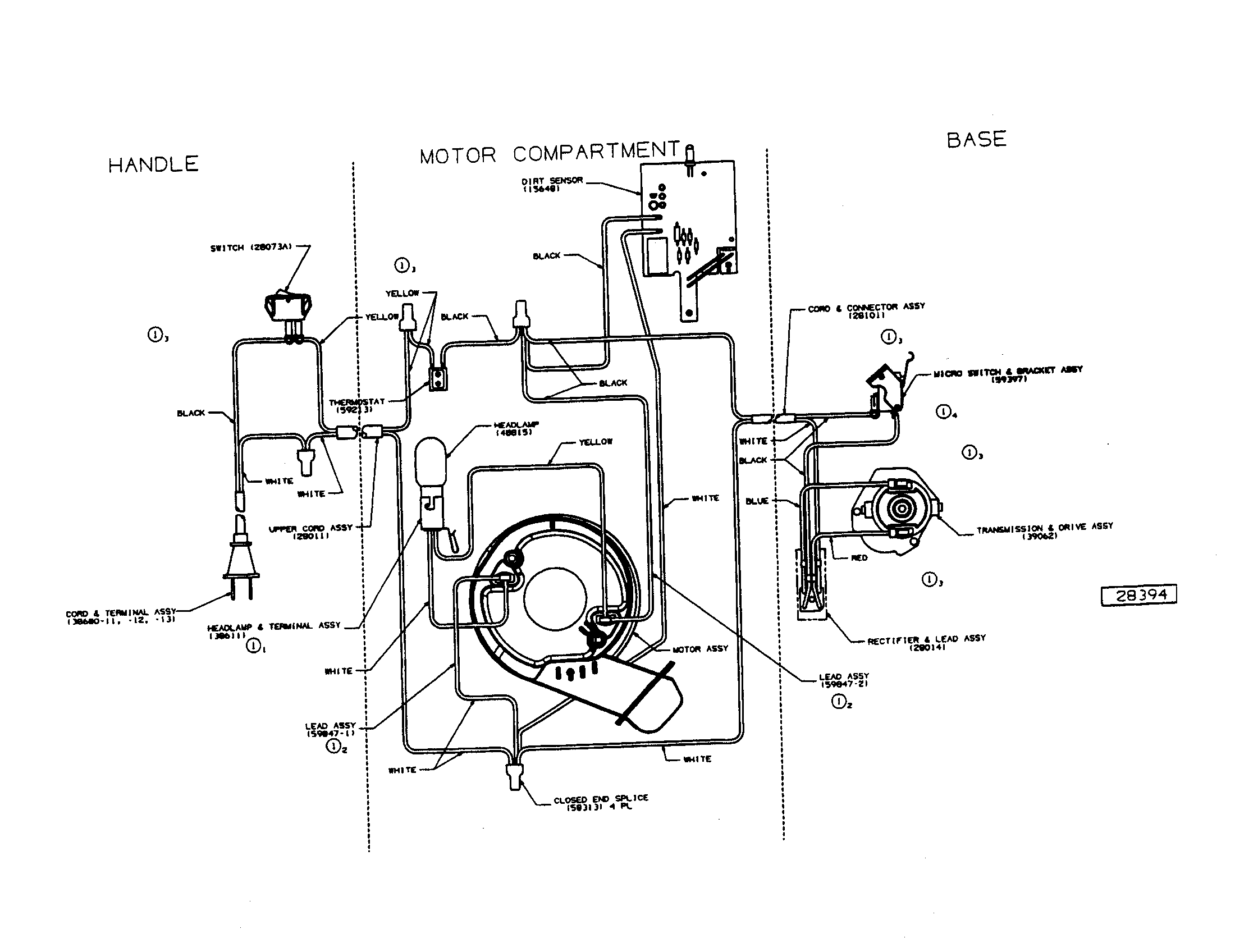 Eureka 5191AT-2 wiring diagram