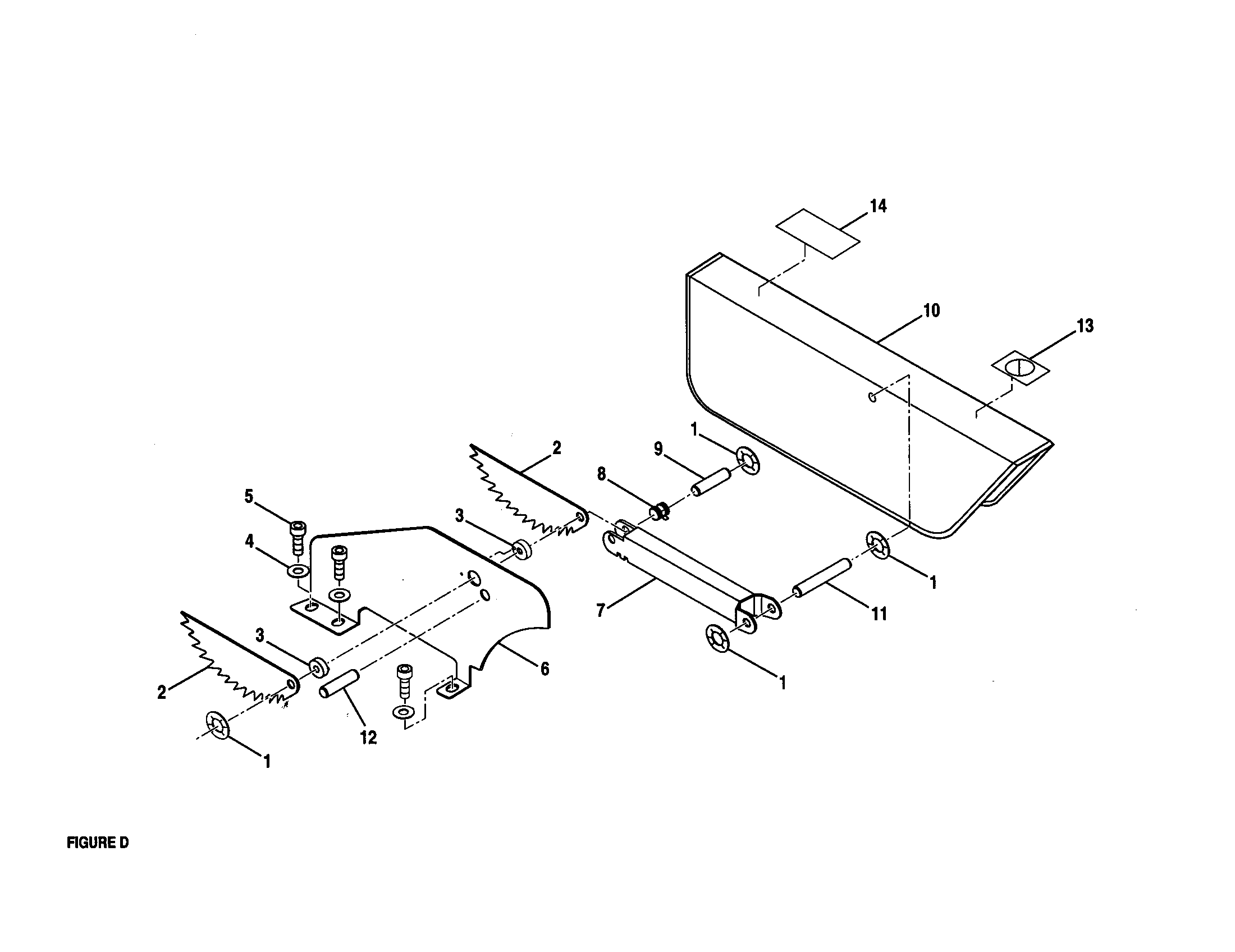 Craftsman 315228930 blade guard diagram