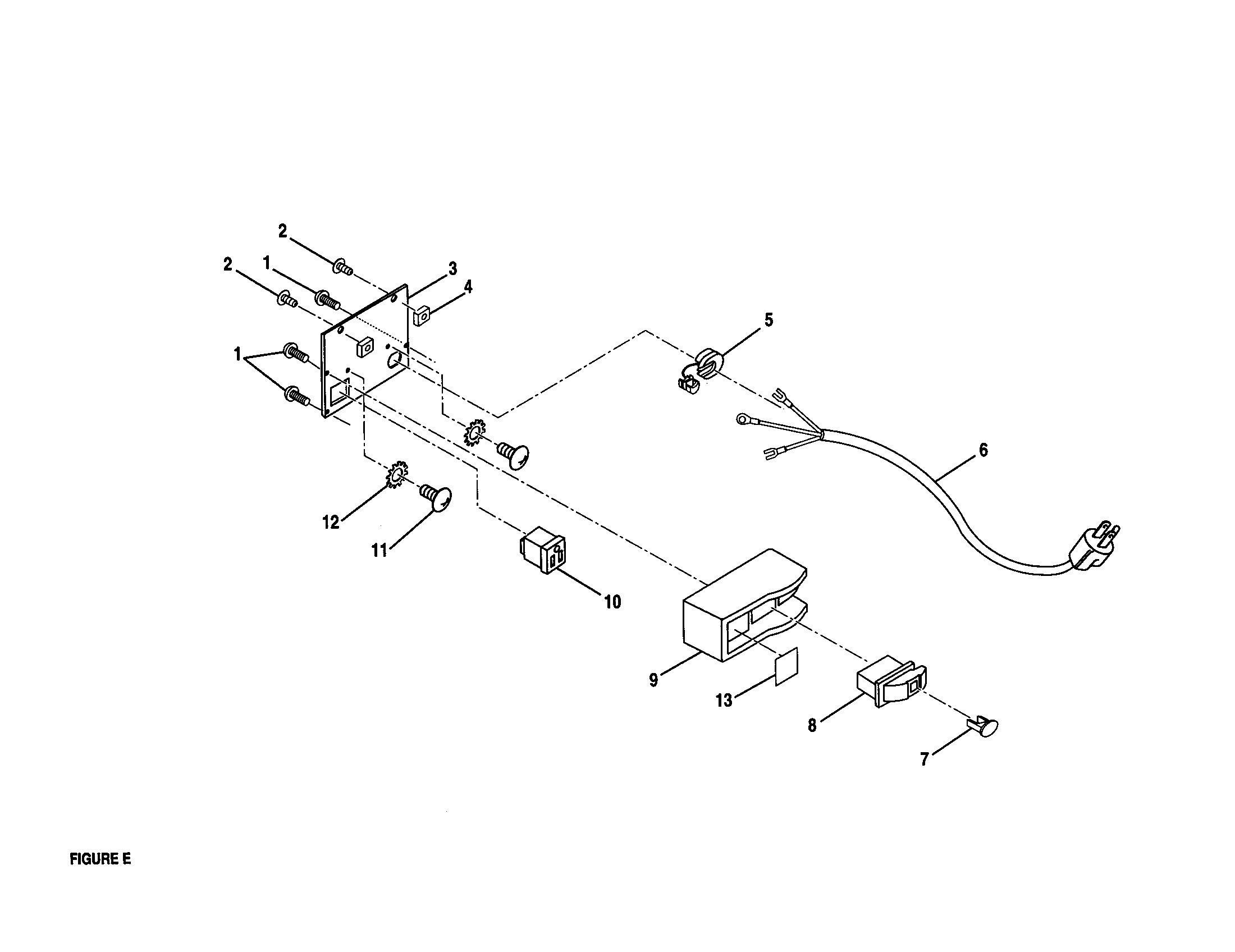 Craftsman 315228930 housing switch diagram