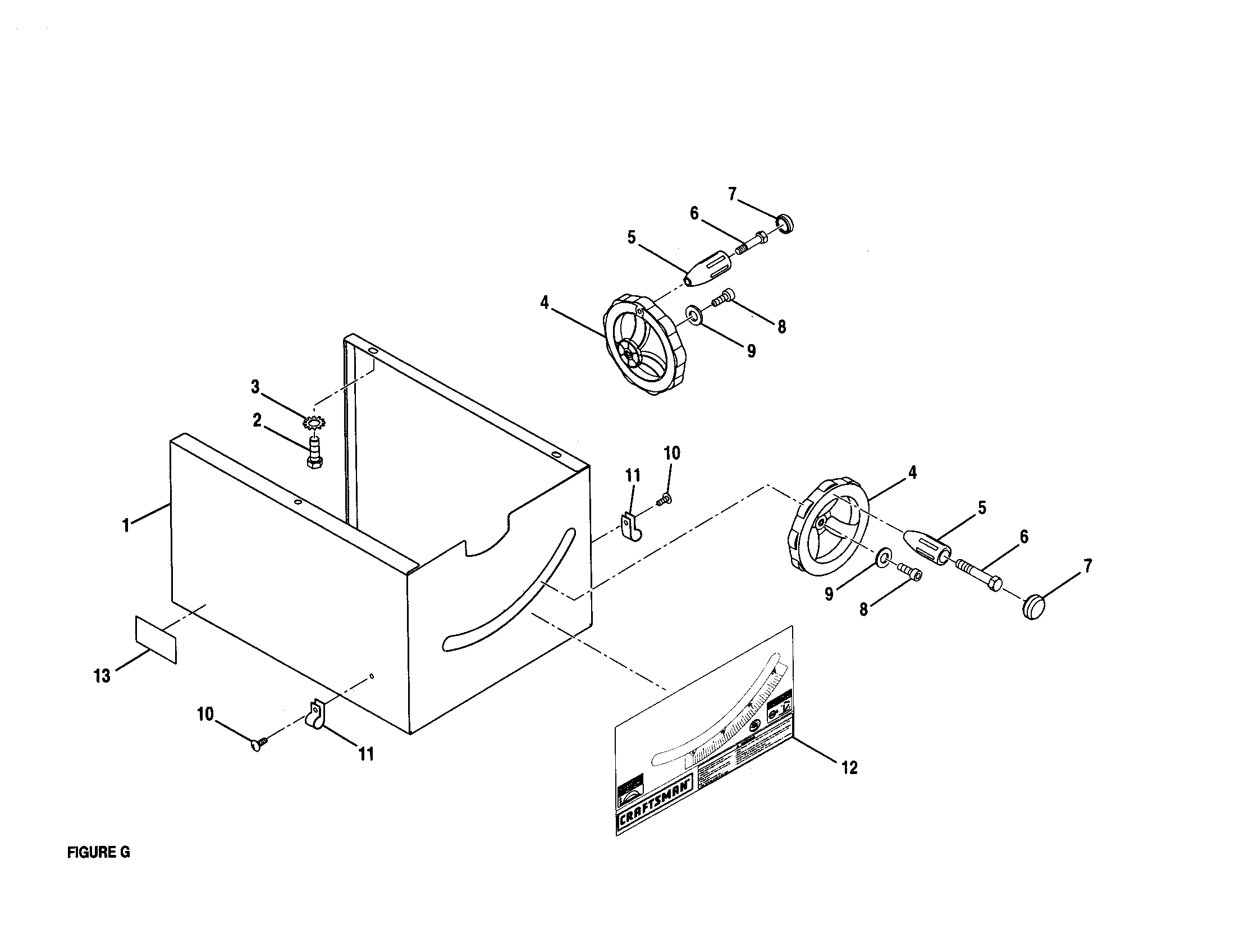 Craftsman 315228930 base diagram