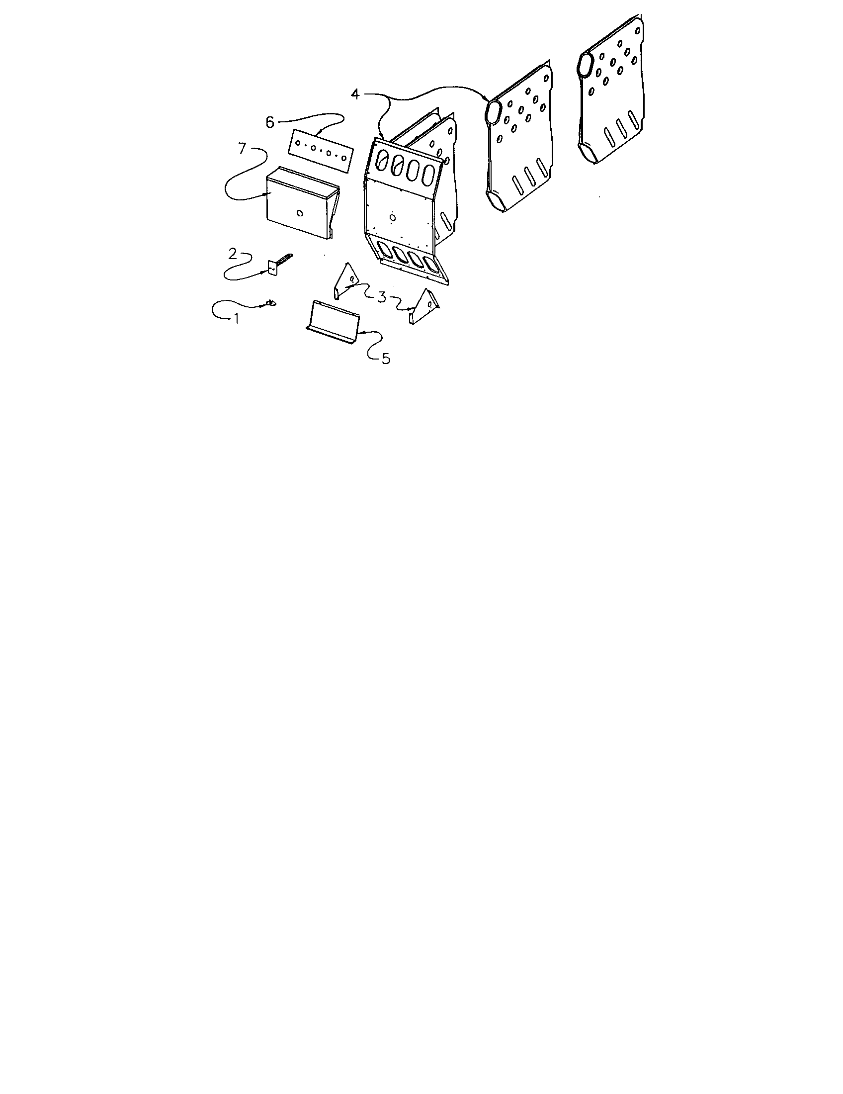 Goodman GUPS075-3 heat exchanger assembly diagram