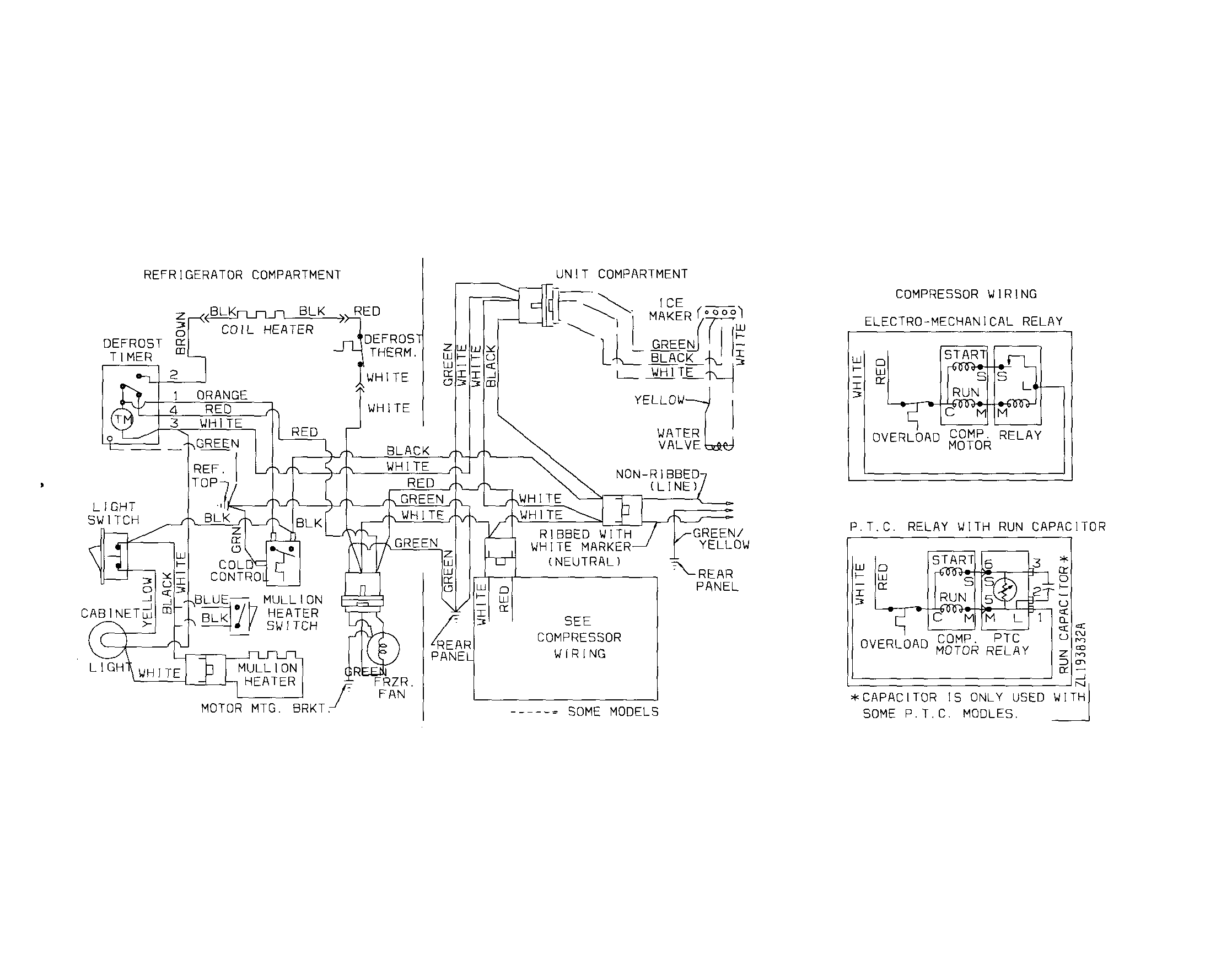 Frigidaire FRT16CNHD5 wiring diagram diagram