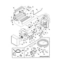 Frigidaire FRT22FR4JW1 ice maker diagram