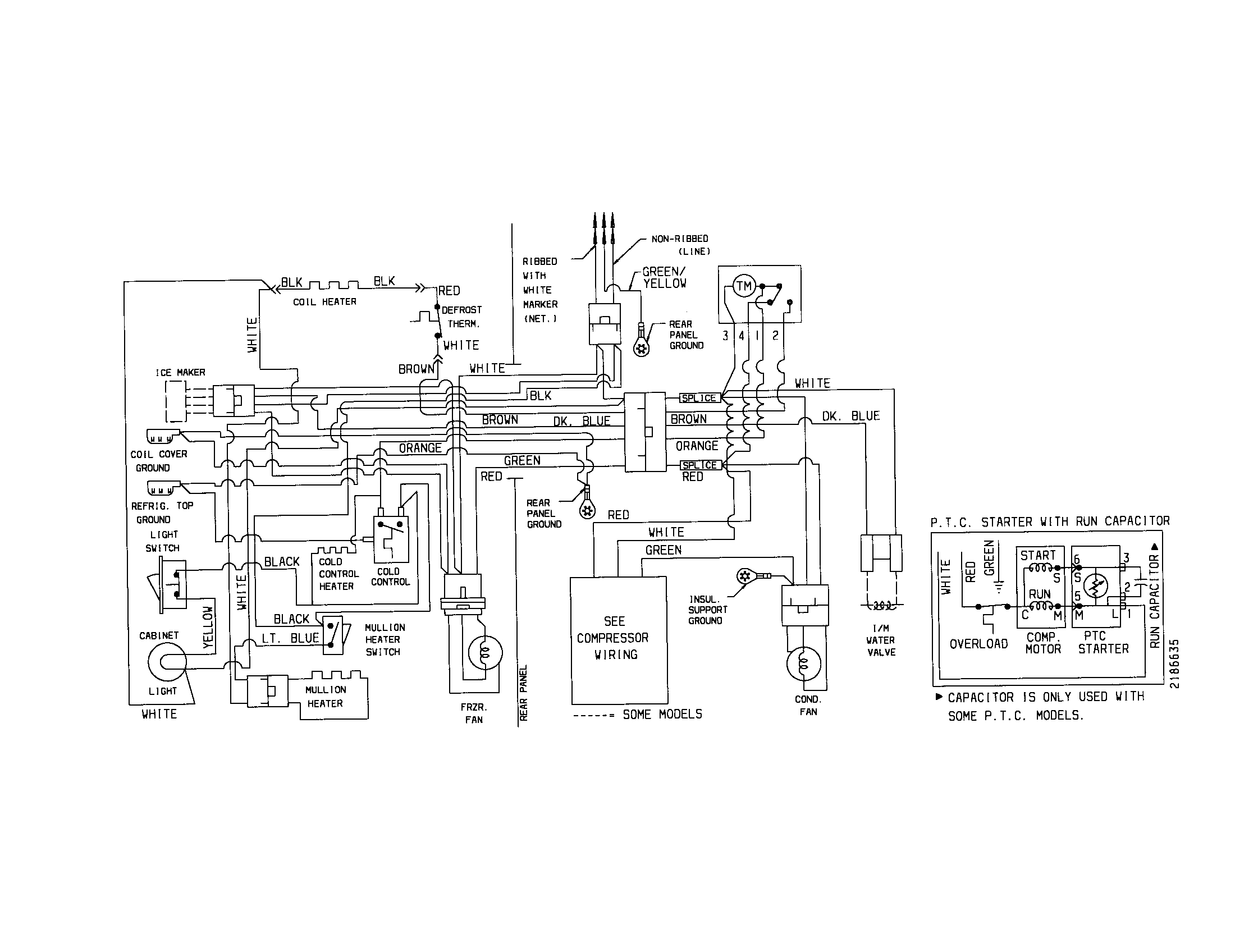 Frigidaire FRT22FR4JW1 wiring diagram diagram