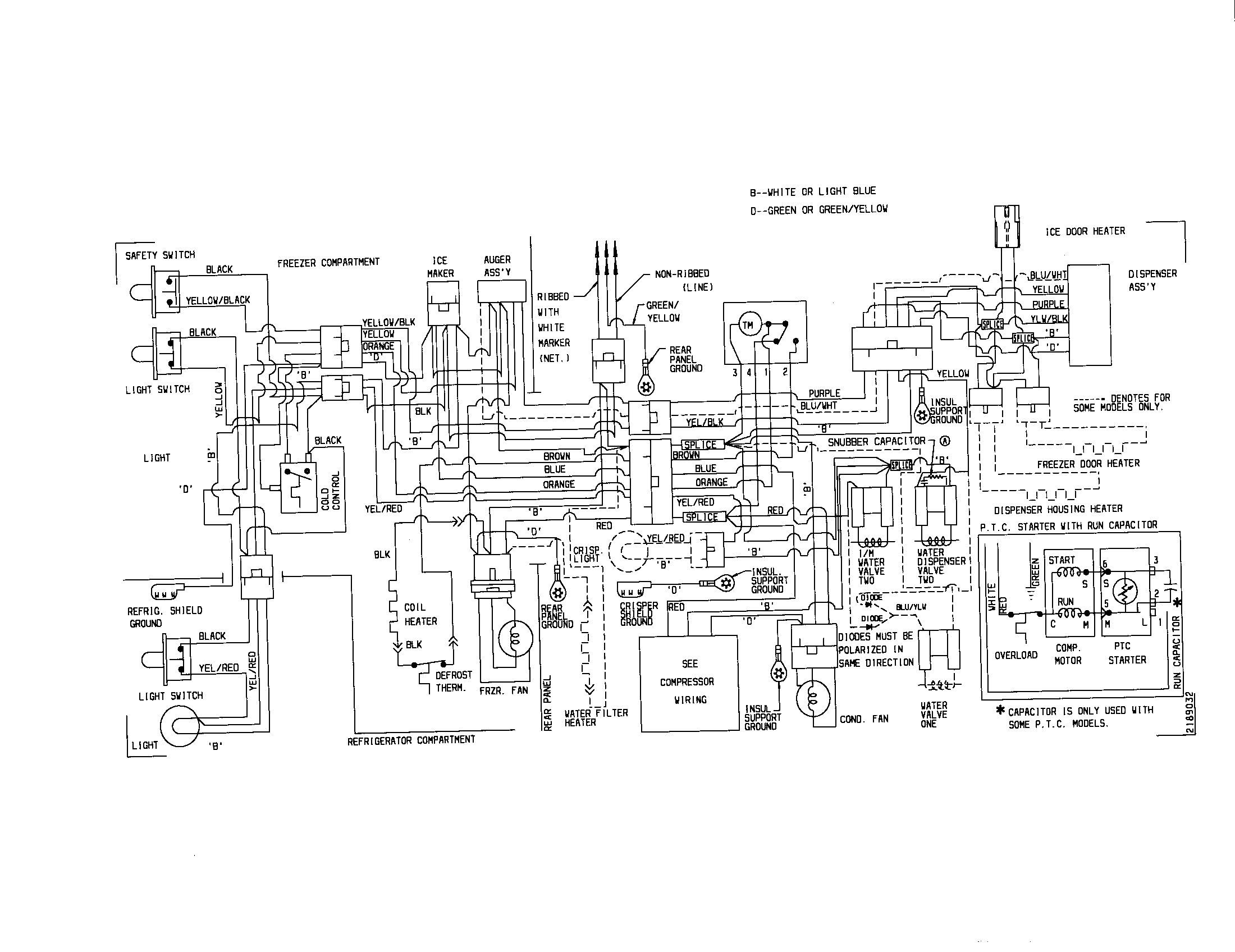 Frigidaire FRS26KR4JQ0 wiring diagram diagram