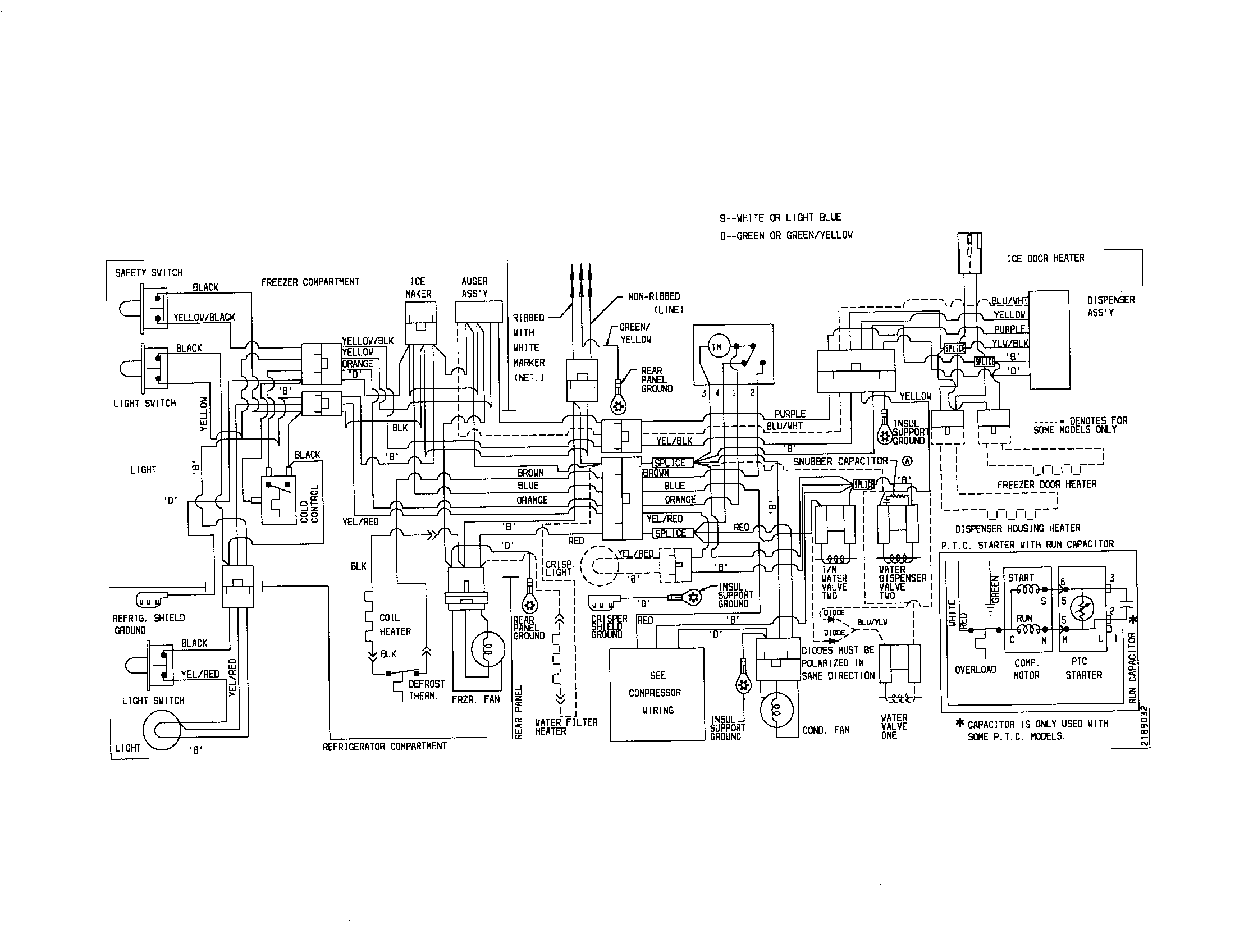 Frigidaire FRS26ZPHQ2 wiring diagram diagram
