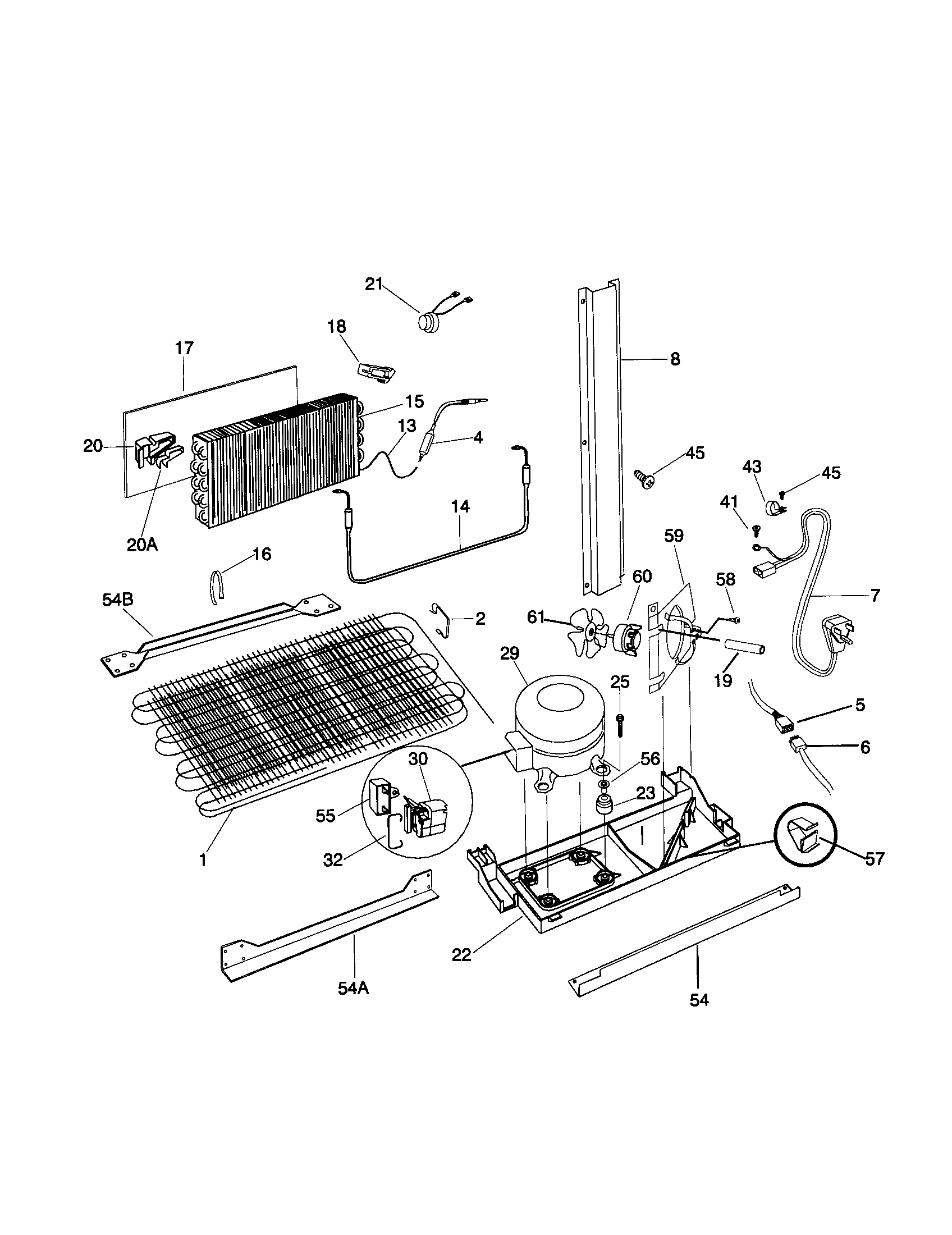 Frigidaire FRT22IRSHB4 system diagram